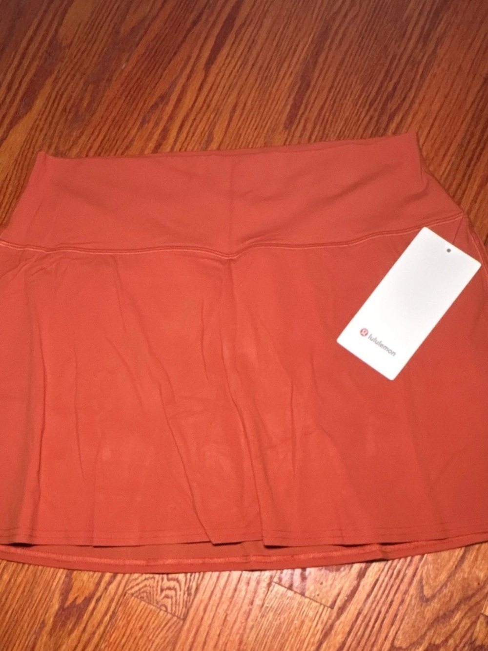 NWT Lululemon Athletica Align High Rise Skirt in Autumn Rust Size 14 - Picture 2 of 5